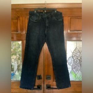 Urban Outfitters Men's Dark Wash Straight Jeans